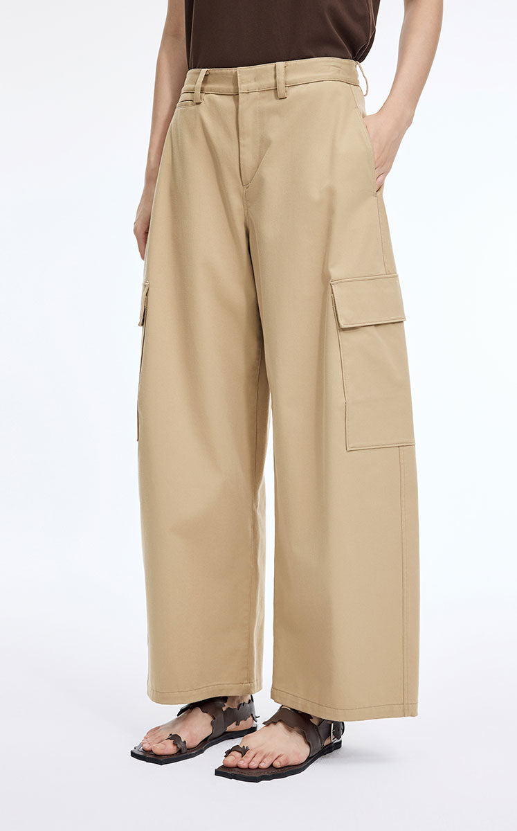 Pants / JNBY Relaxed Cotton Blend Banana Pants