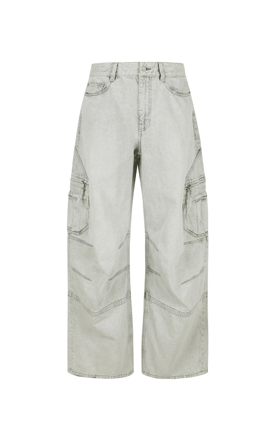 Pants / JNBY Relaxed Extra Long Cargo Jeans