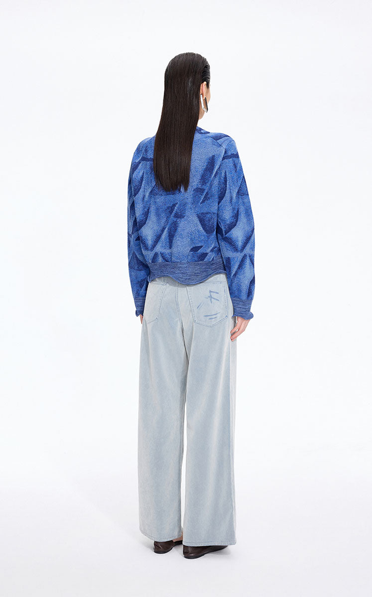 Pants / JNBY Relaxed Flared Lyocell Denim Pants