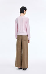 Pants / JNBY Relaxed Layered Waist Flared Jeans