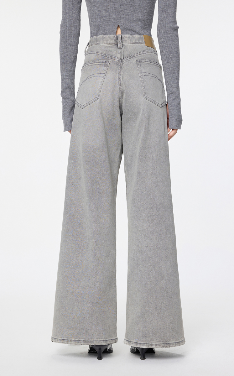 Pants / JNBY Relaxed Ultra-Long Flared Jeans