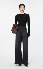 Pants / JNBY Relaxed Ultra-Long Flared Jeans