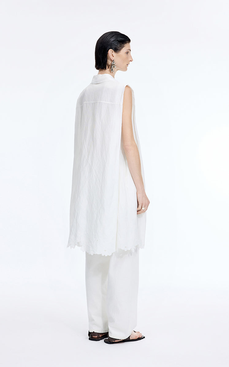 الكفاف / JNBY Pants رترو مُتَقَطَّع دينيم