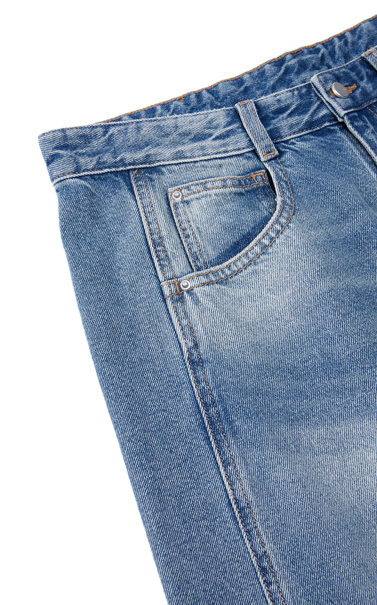 Pants / JNBY Rolled Hem Banana Fit Denim Pants