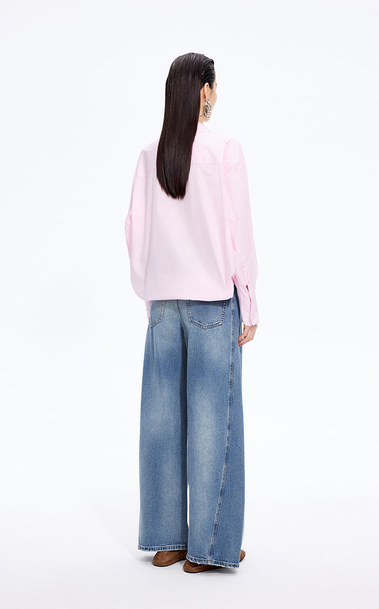 Pants / JNBY Rolled Hem Banana Fit Denim Pants
