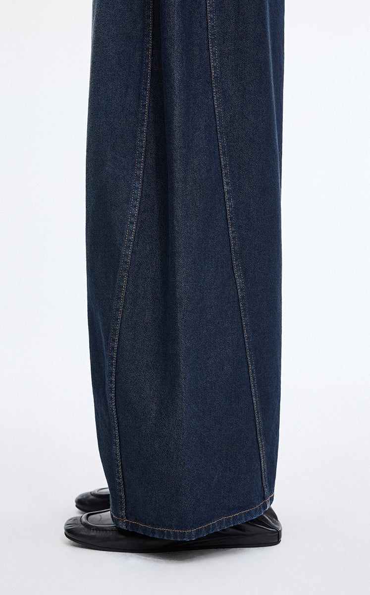 Pants / JNBY Rolled Hem Banana Fit Denim Pants