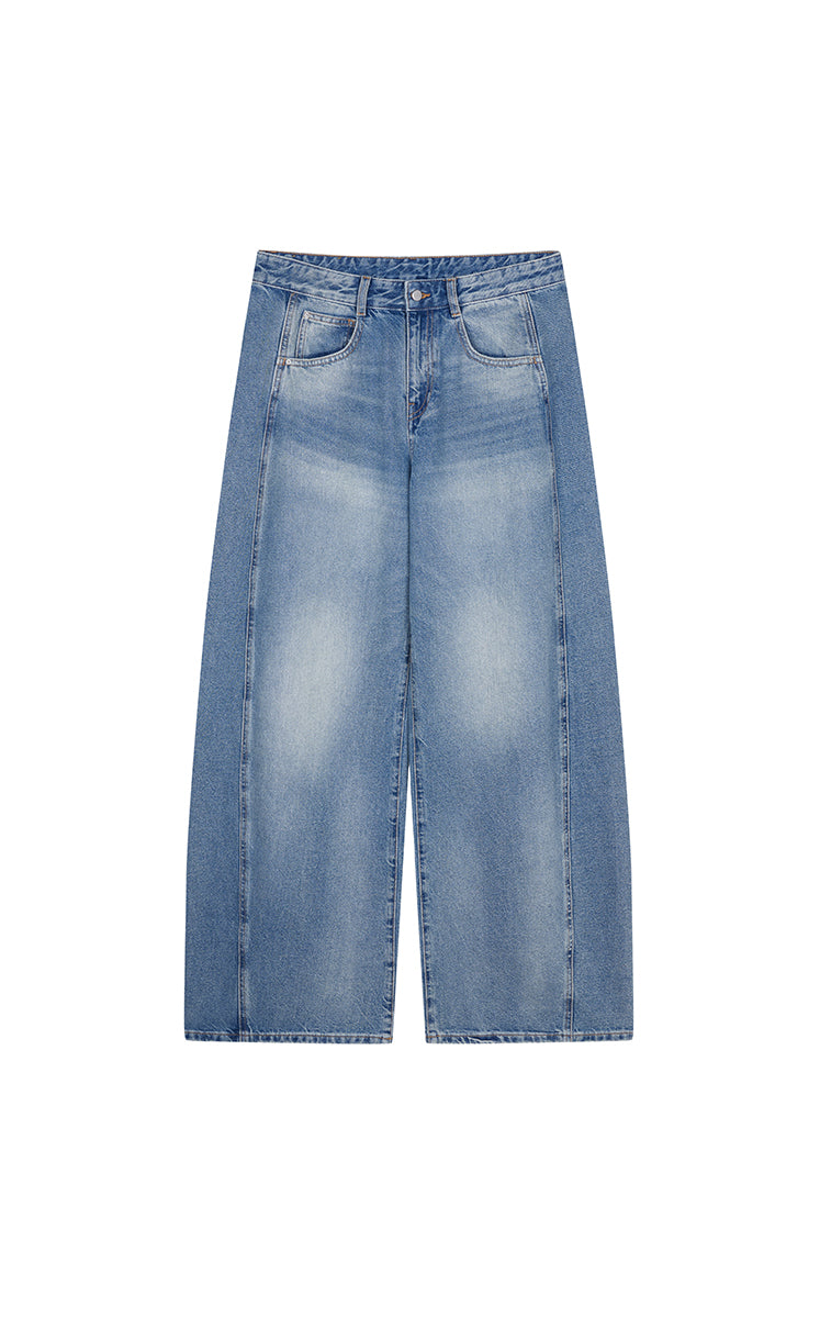 Pants / JNBY Rolled Hem Banana Fit Denim Pants