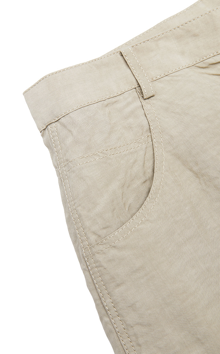 Pants / JNBY Tapered Cropped Linen Blend Pants
