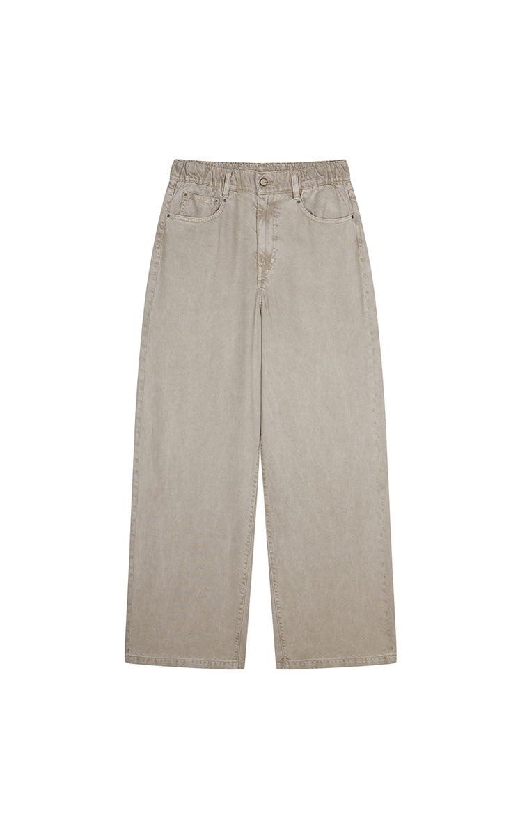 Pants / JNBY Wide-Leg Drawstring Lyocell Jeans