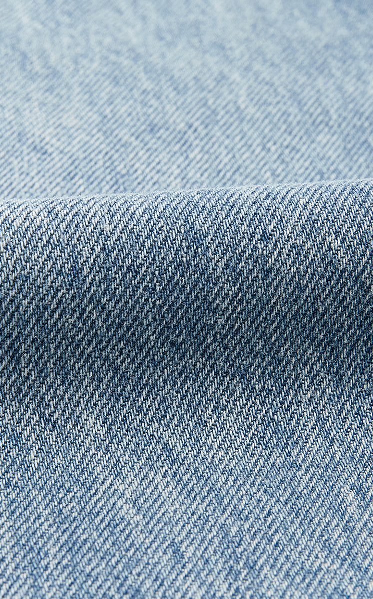 Pants / JNBY Wide-Leg Extra-Long Lyocell Denim Pants