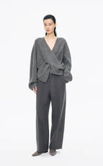 Pants / JNBY Wool-Blend Wide-Leg Trousers