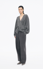 Pants / JNBY Wool-Blend Wide-Leg Trousers