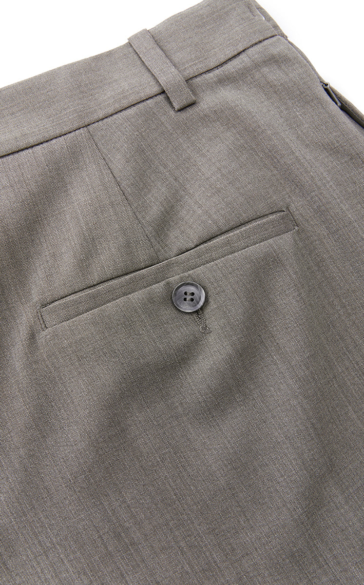 Pants / JNBY Wool Blend Cropped Straight-Leg Pants
