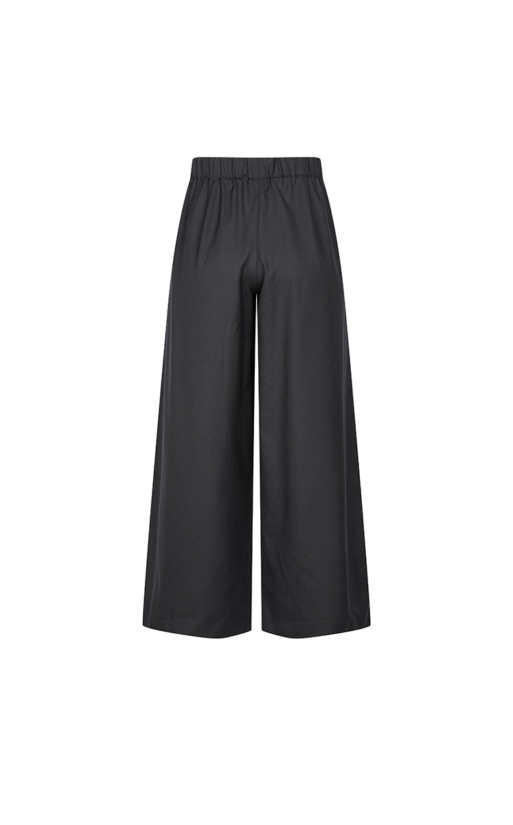 Pants / JNBY Wool Cropped Straight-Leg Pants