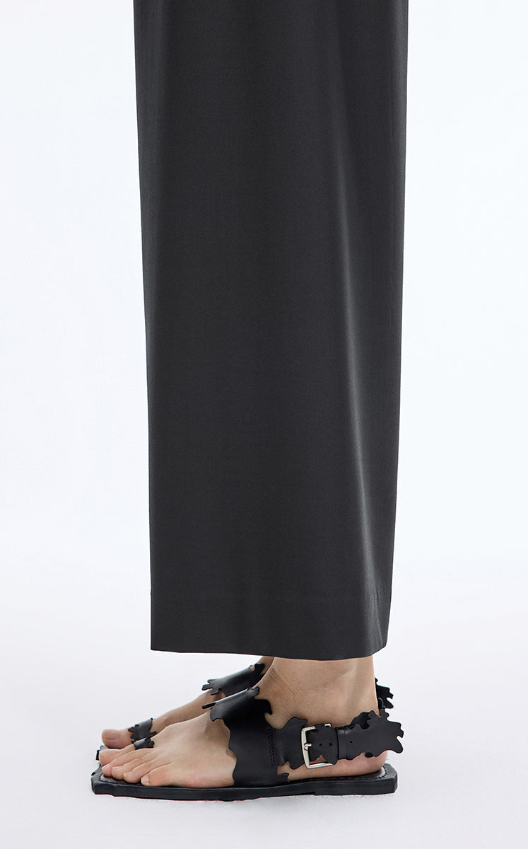 Pants / JNBY Wool Cropped Straight-Leg Pants