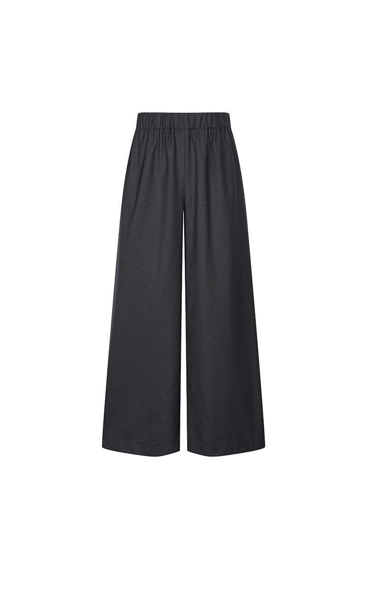 Pants / JNBY Wool Cropped Straight-Leg Pants