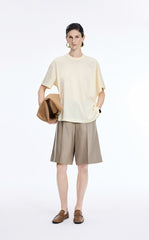 Pants / JNBY A-Line Twill Cropped Pants