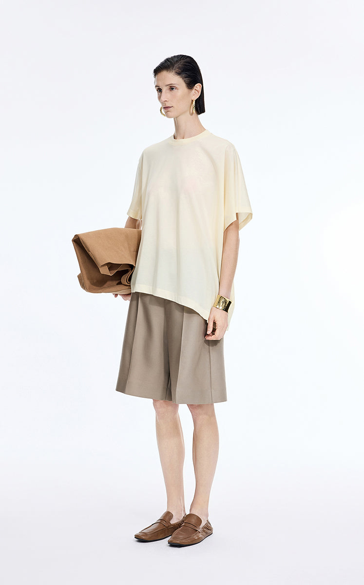 Pants / JNBY A-Line Twill Cropped Pants