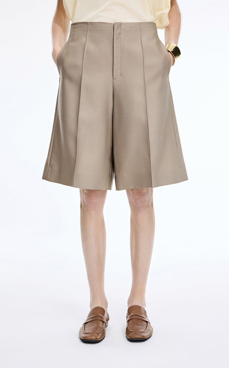 Pants / JNBY A-Line Twill Cropped Pants