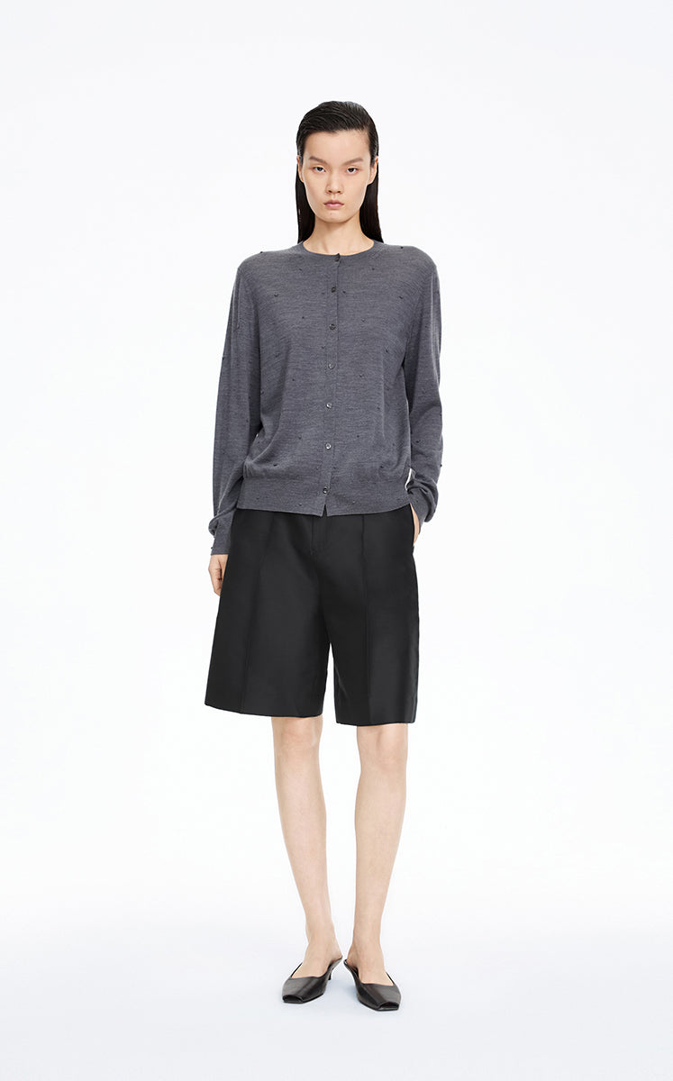 Pants / JNBY A-Line Twill Cropped Pants
