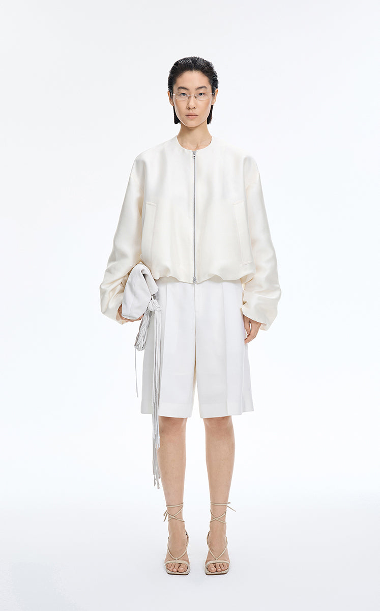 Pants / JNBY A-Line Twill Cropped Pants