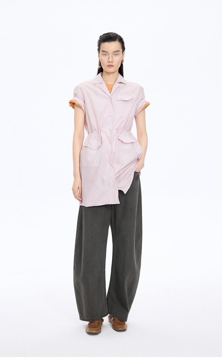 Pants / JNBY Coated Denim Banana Pants