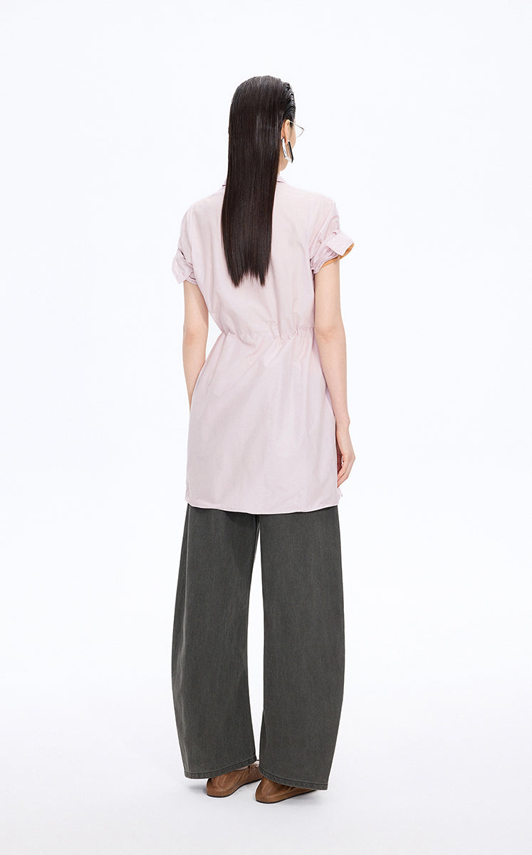 Pants / JNBY Coated Denim Banana Pants