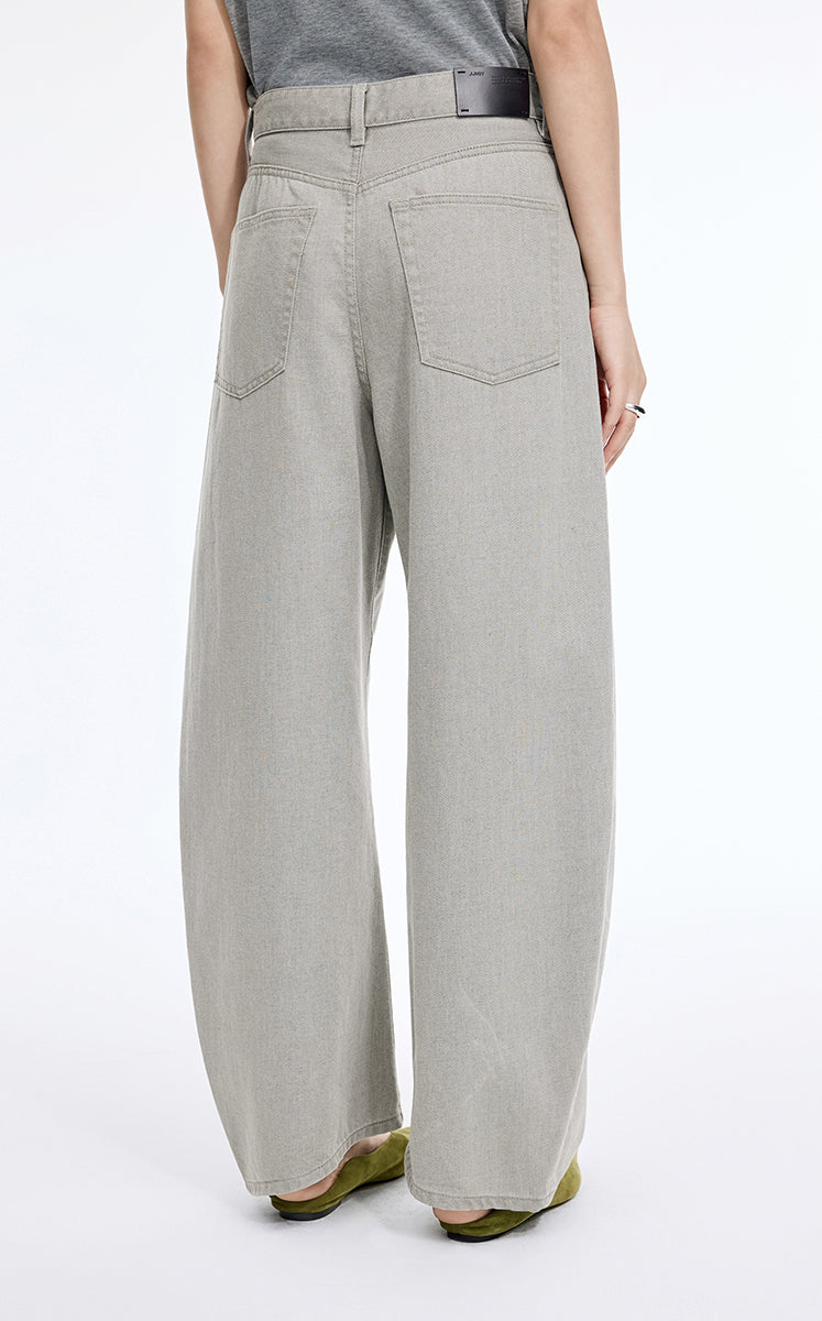 Pants / JNBY Coated Denim Banana Pants