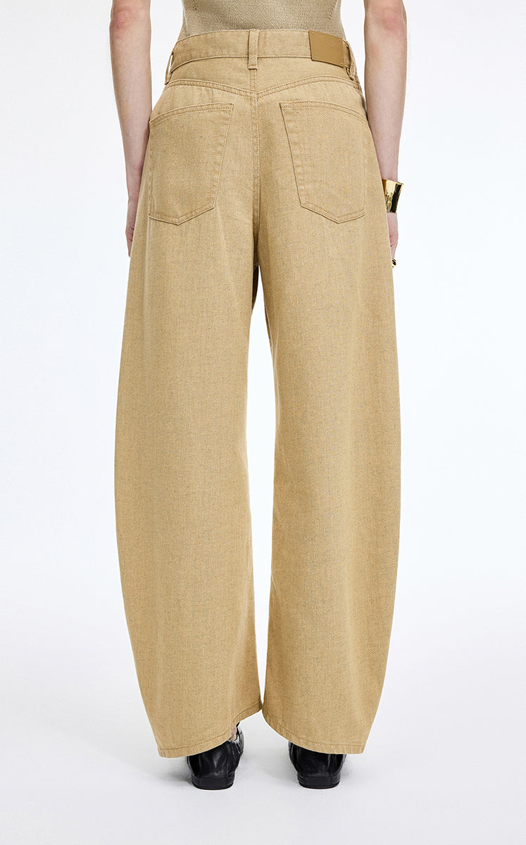 Pants / JNBY Coated Denim Banana Pants