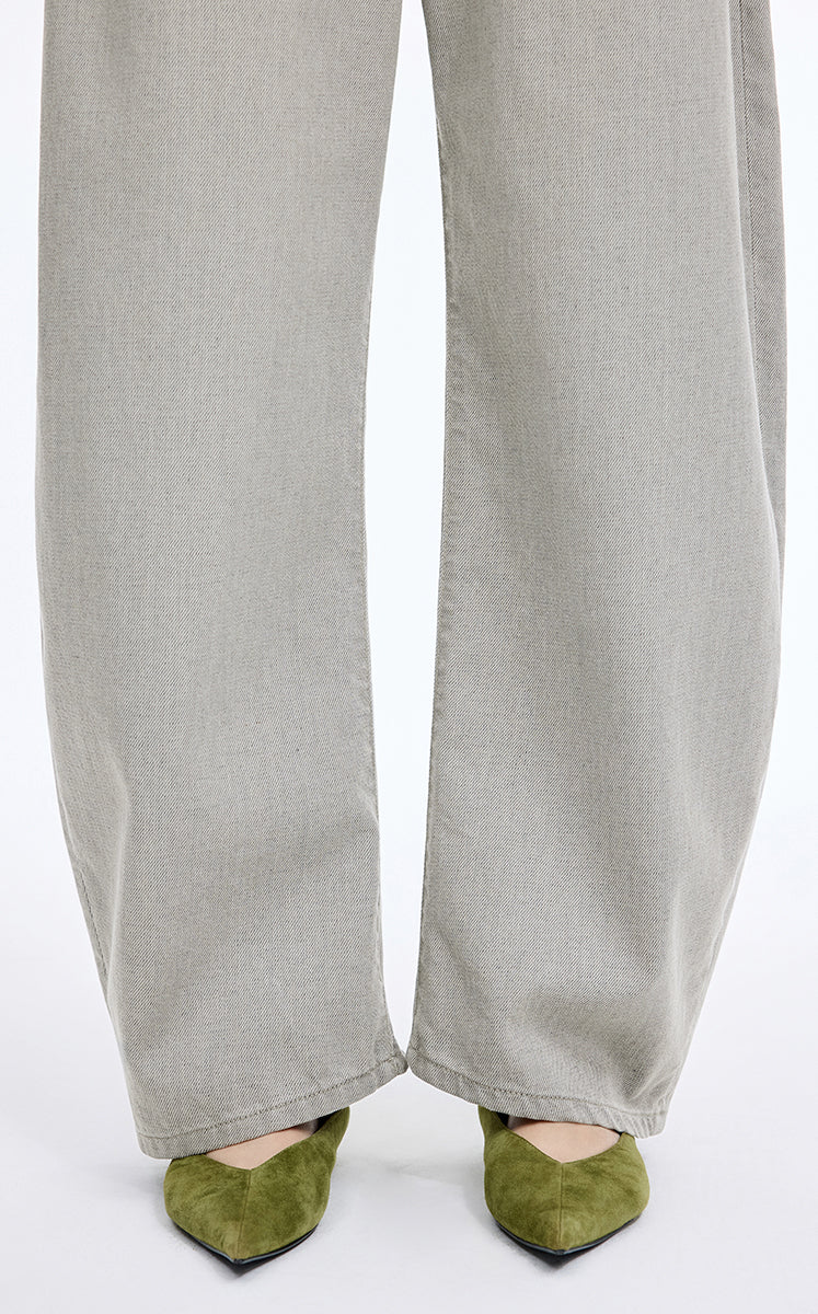 Pants / JNBY Coated Denim Banana Pants