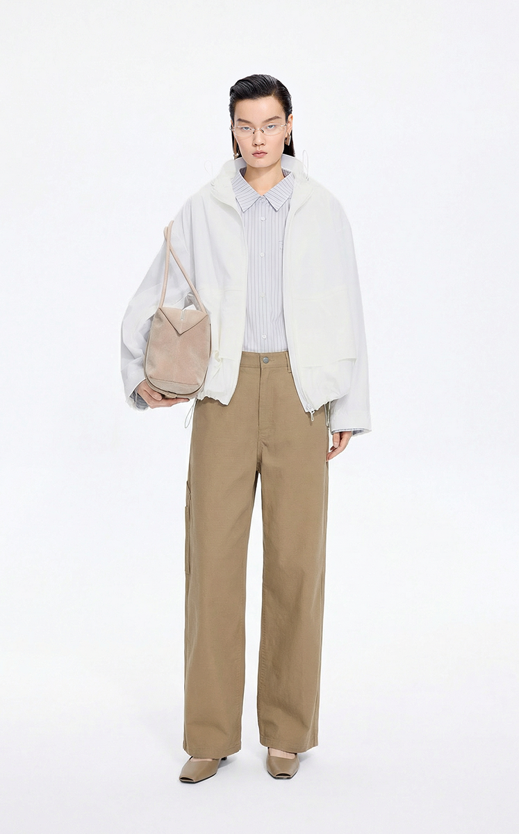 Pants / JNBY Coated Denim Banana Pants