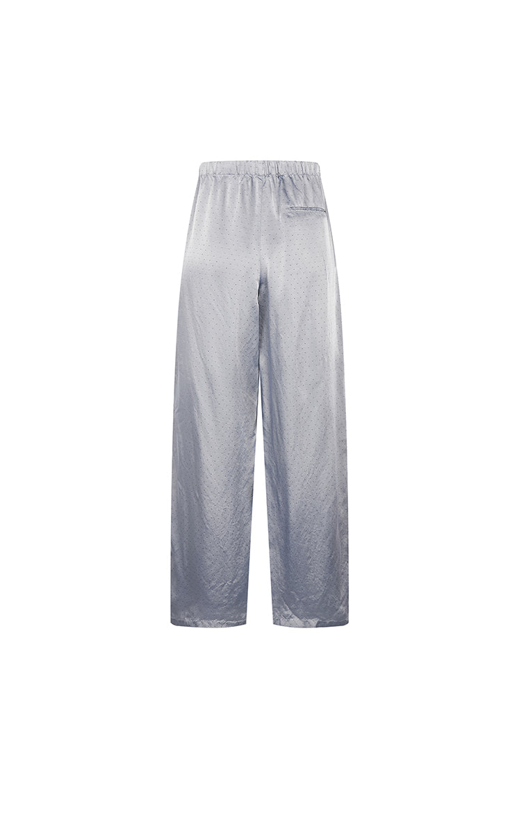 Pants / JNBY Cupro Jacquard Wide-Leg Pants（图有疑问）