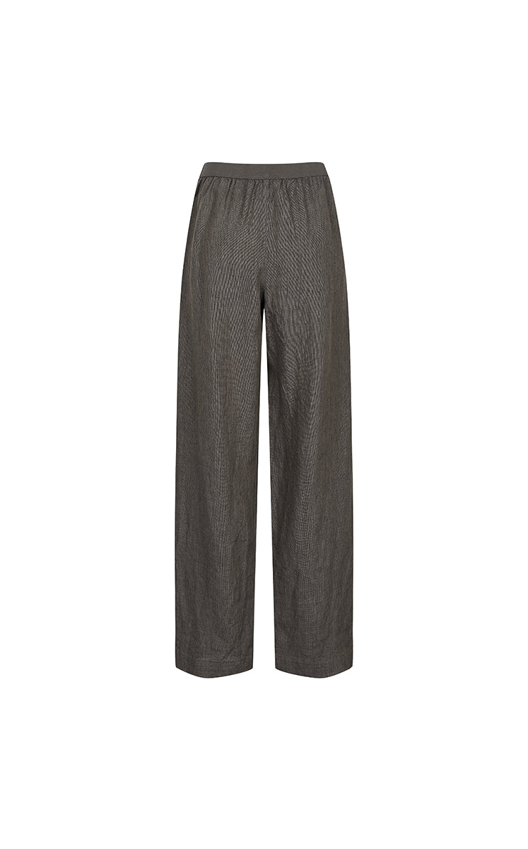 Pants / JNBY Dew-Retted Linen Wide-Leg Pants