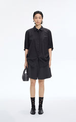 Pants / JNBY Linen-Blend Cropped Banana Pants