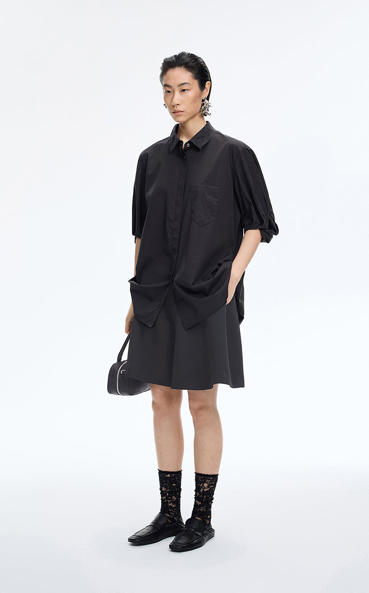 Pants / JNBY Linen-Blend Cropped Banana Pants