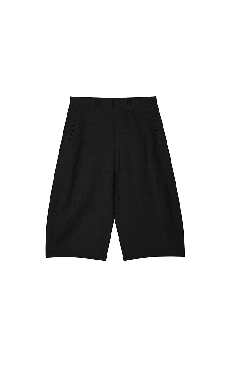 Pants / JNBY Linen-Blend Cropped Banana Pants