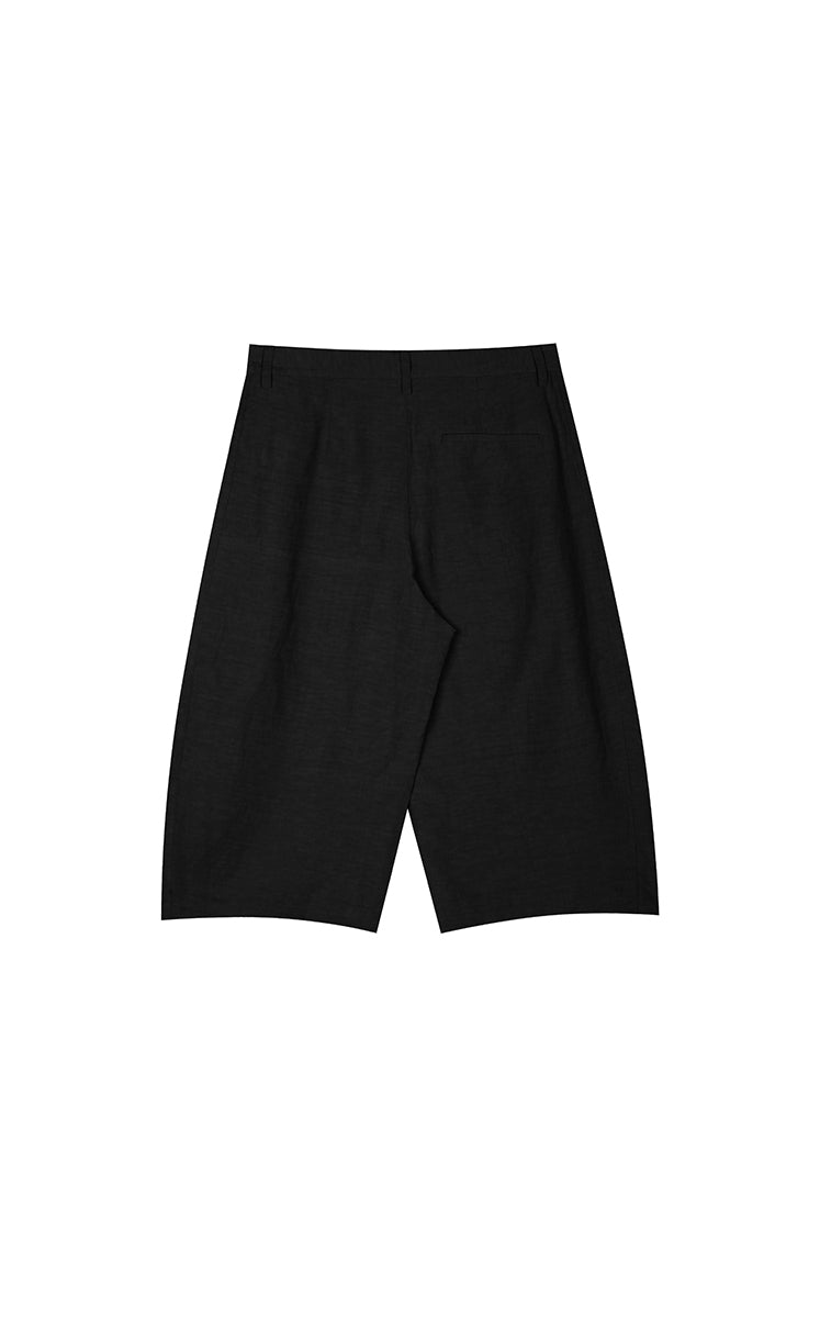 Pants / JNBY Linen-Blend Cropped Banana Pants