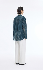 Shirt / JNBY Artistic Flocked Texture Shirt