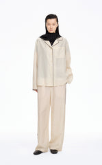 Shirt / JNBY Cupro Relaxed Stripe Shirt