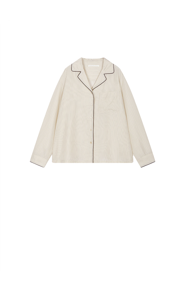 Shirt / JNBY Cupro Relaxed Stripe Shirt