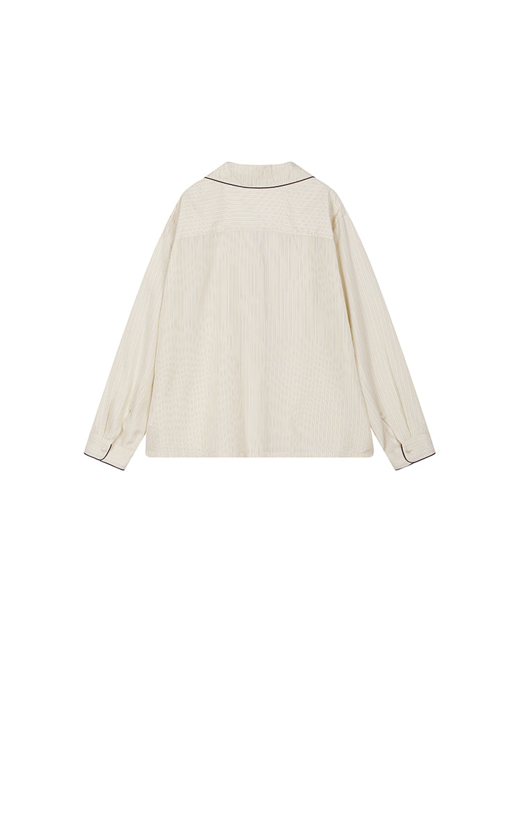 Shirt / JNBY Cupro Relaxed Stripe Shirt