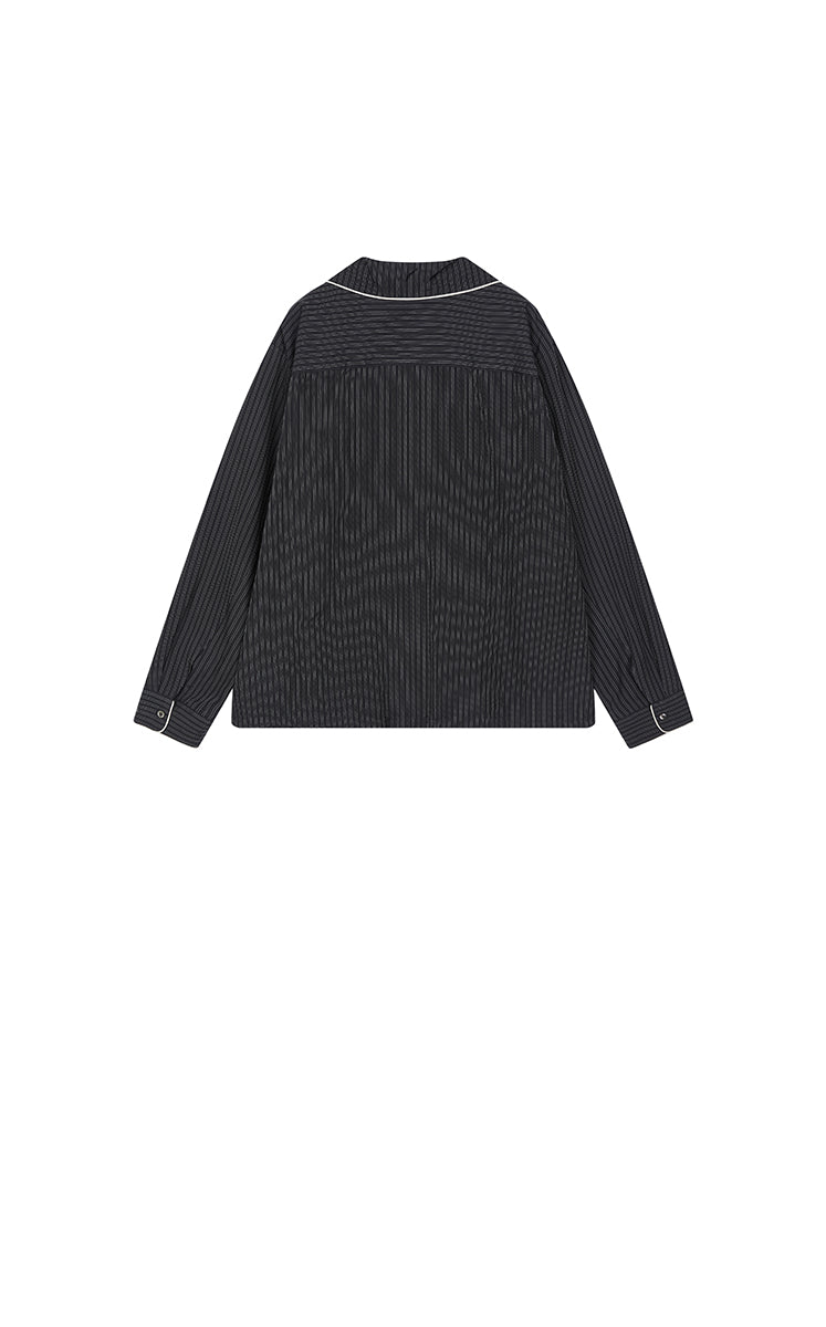 Shirt / JNBY Cupro Relaxed Stripe Shirt