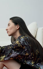 Shirt / JNBY Floral Print Oversize Cotton Shirt