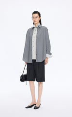 Shirt / JNBY Italian Jacquard Cotton Oversized Shirt