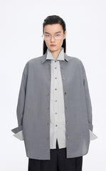 Shirt / JNBY Italian Jacquard Cotton Oversized Shirt