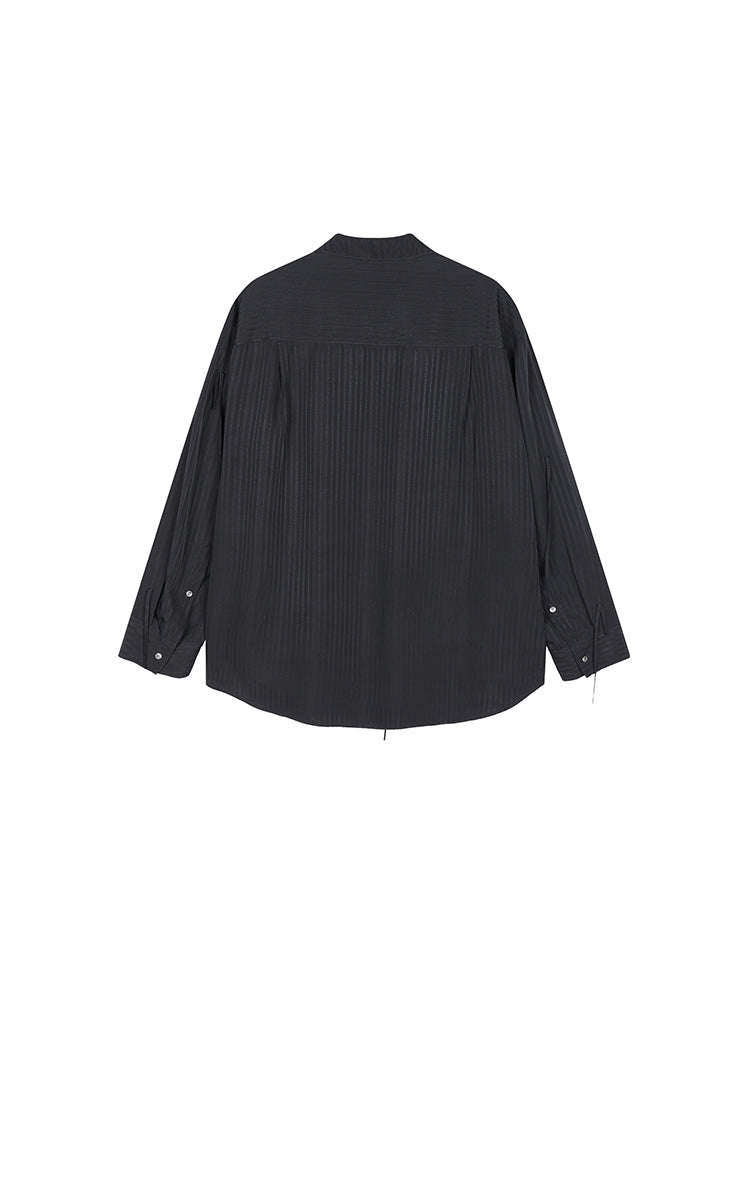 Shirt / JNBY Jacquard Fringe Oversized Shirt