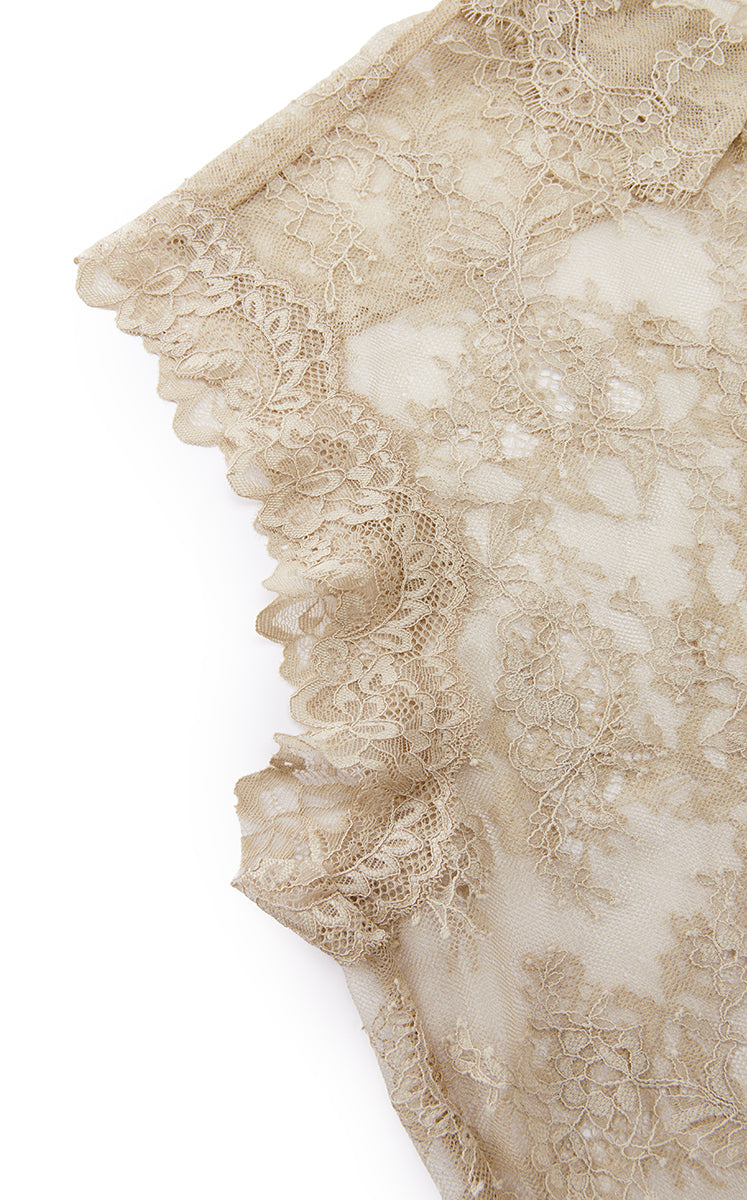 Shirt / JNBY Lace Sleeveless Shirt