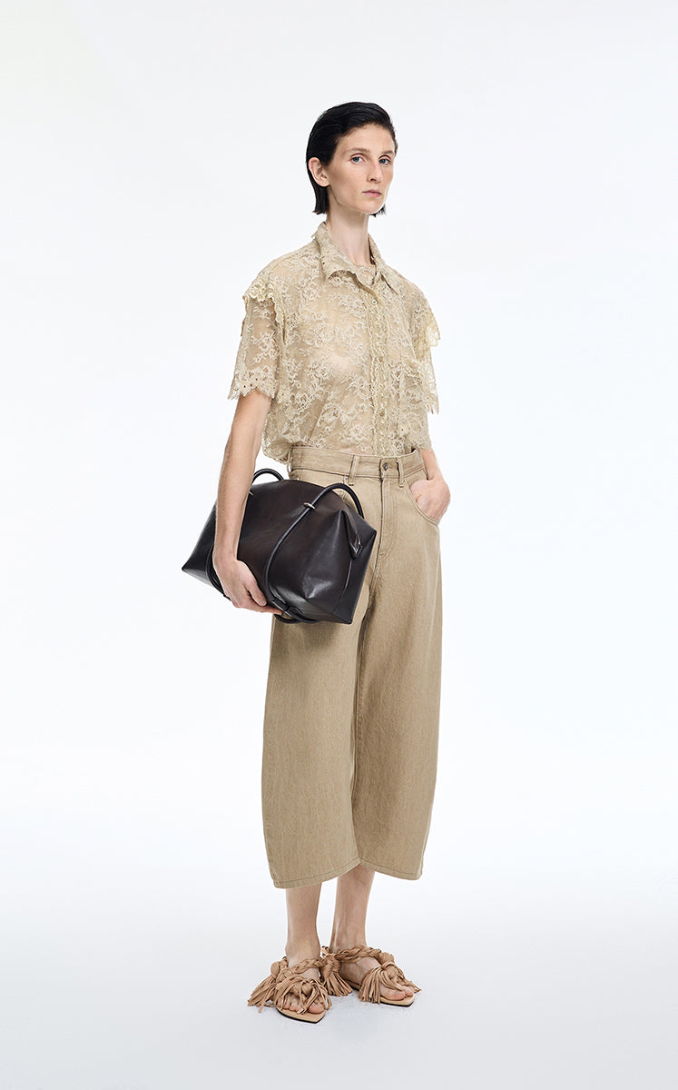 Shirt / JNBY Lace Sleeveless Shirt