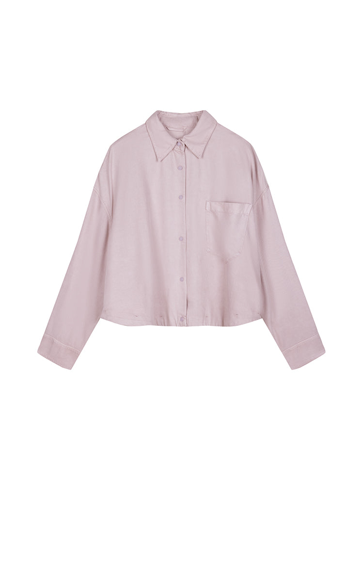 Shirt / JNBY Oversized Batwing Sleeves Lyocell Shirt