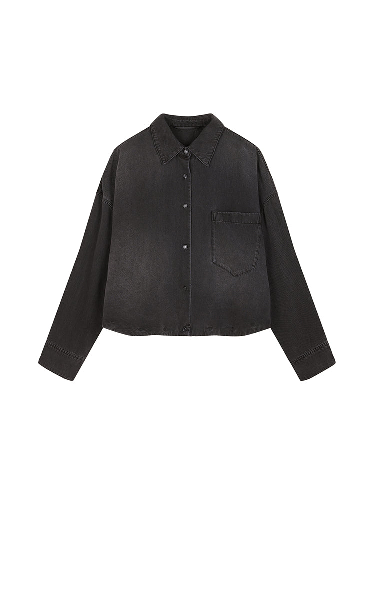 Shirt / JNBY Oversized Batwing Sleeves Lyocell Shirt